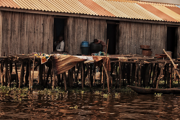 Ganvie Lake Village in Benin. Documented by African documentary photographer Nwando Ebeledike