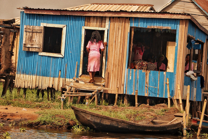 Ganvie Lake Village in Benin. Documented by African documentary photographer Nwando Ebeledike
