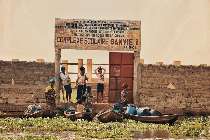 Ganvie Lake Village in Benin. Documented by African documentary photographer Nwando Ebeledike