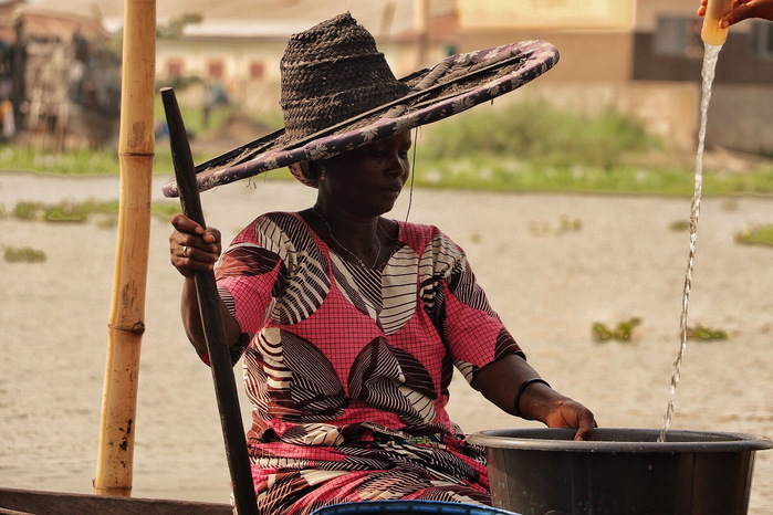Ganvie Lake Village in Benin. Documented by African documentary photographer Nwando Ebeledike