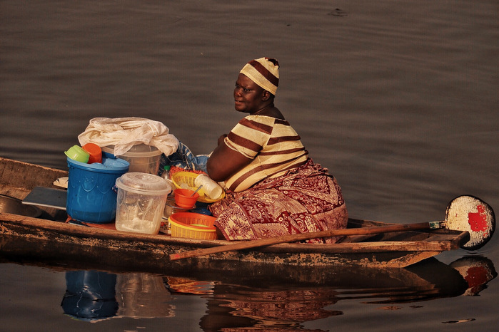 Ganvie Lake Village in Benin. Documented by African documentary photographer Nwando Ebeledike