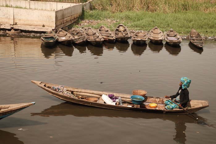 Ganvie Lake Village in Benin. Documented by African documentary photographer Nwando Ebeledike