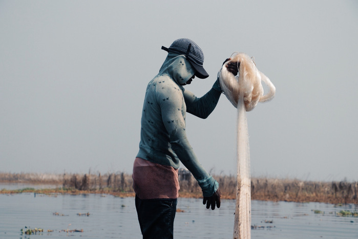 Ganvie Lake Village in Benin. Documented by African documentary photographer Nwando Ebeledike