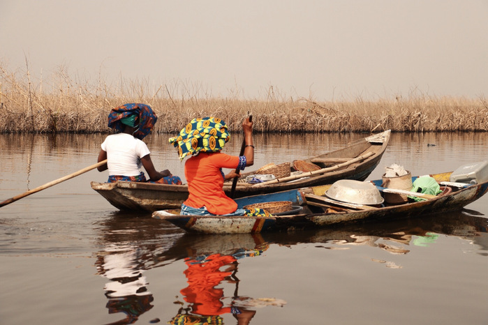 Ganvie Lake Village in Benin. Documented by African documentary photographer Nwando Ebeledike