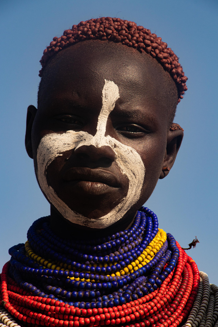 Documentation of the Kara tribe aka the Kara tribe in Omo Valley, Ethiopia as documented by African documentary photographer from Nigeria Nwando Ebeledike