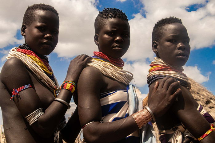 Documentation of the Kara tribe aka the Kara tribe in Omo Valley, Ethiopia as documented by African documentary photographer from Nigeria Nwando Ebeledike