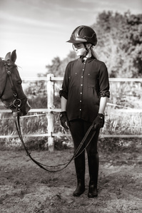 Janet Vermist Fotografie Paardenmeisje Tiener Meisje Paard Ruiter Manege