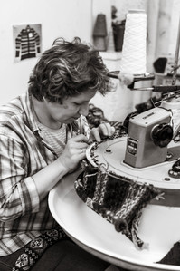 Janet Vermist Fotografie shetland vk farmer boer schapen sheep landschap bewoners jamieson woolmill wool