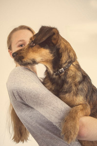Janet Vermist Fotografie Portret Meisje Huisdier Hond 