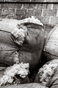 Janet Vermist Fotografie shetland vk farmer boer schapen sheep landschap bewoners jamieson woolmill wool