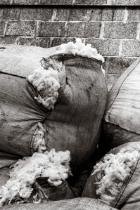 Janet Vermist Fotografie shetland vk farmer boer schapen sheep landschap bewoners jamieson woolmill wool