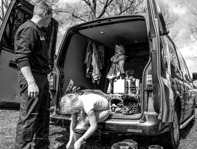 Janet Vermist Fotografie motorcross meisje kinderen sport grasbaan grasbaanrace 