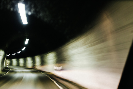 Janet Vermist Fotografie Claustrobie Claustrofobia Tunnel Donker Dark