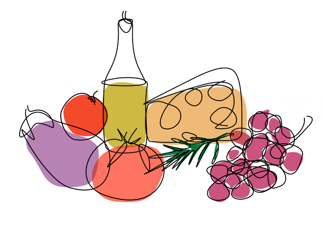 Logo du projet Alimentation et Engagements réalisé par Manuel Brulé.