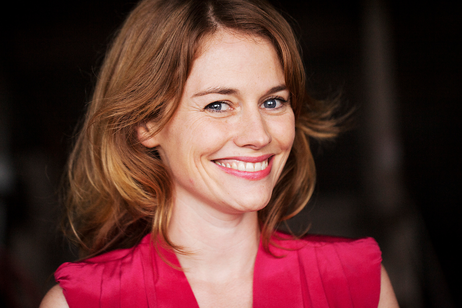 Portrait de la comédienne Aurélie Denmat