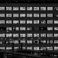 I was doing a shoot at an office event and before it started, managed to get a shot of the office opposite!