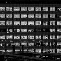 I was doing a shoot at an office event and before it started, managed to get a shot of the office opposite!
