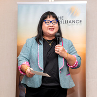 Joanna Ash speaks about her initial fear of public speaking and her imposter feeling at times