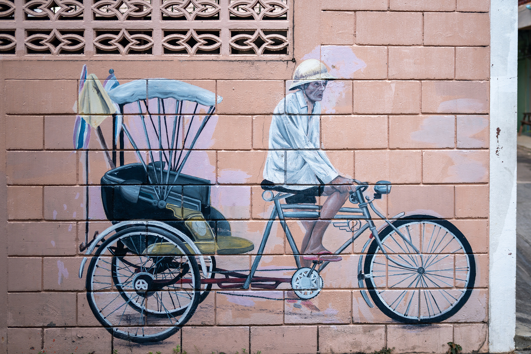 The street art in Talat Noi has some of my favourites