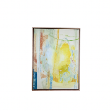 Time won’t wait for anyone, oil on linen, 45 x 60 cm framed in Tasmanian oak 