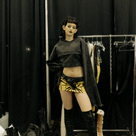 Denver fashion week, 303 magazine, garms 1 of 1, ari Burback, denver photographer, casper portrait photographer, Denver fashion, DVF, Cari Faye Photography