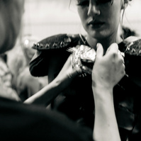 Denver fashion week, 303 magazine, garms 1 of 1, ari Burback, denver photographer, casper portrait photographer, Denver fashion, DVF, Cari Faye Photography