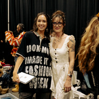 Denver fashion week, 303 magazine, garms 1 of 1, ari Burback, denver photographer, casper portrait photographer, Denver fashion, DVF, Cari Faye Photography