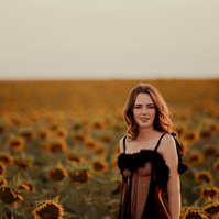 Sunflower portrait photography Denver Colorado pet photography boudoir photography Casper Wyoming Cari Faye Antonovich Katie Dooling the white room studios