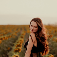 Sunflower portrait photography Denver Colorado pet photography boudoir photography Casper Wyoming Cari Faye Antonovich Katie Dooling the white room studios