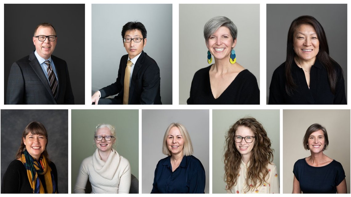 Grid image of professional headshots of Portland, Oregon business professionals
