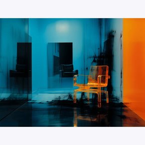 Painting 'Solitary Chair 1' by Murti Jung