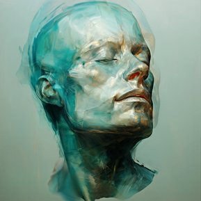 Digital Painting 'Upwards' by Murti Jung