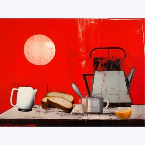 Digital Painting 'Good Morning' by Murti Jung