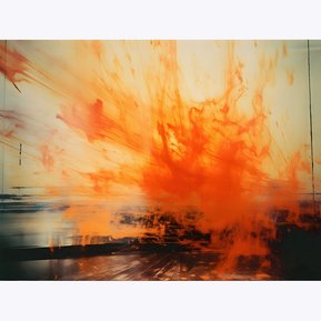 Digital Painting 'Fire 1' by Murti Jung