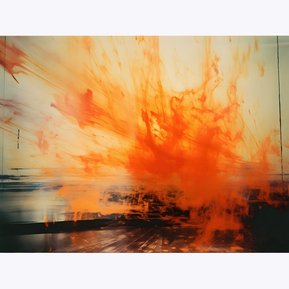 Digital Painting 'Fire 1' by Murti Jung