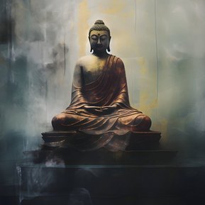 Golden Buddha Art Commission