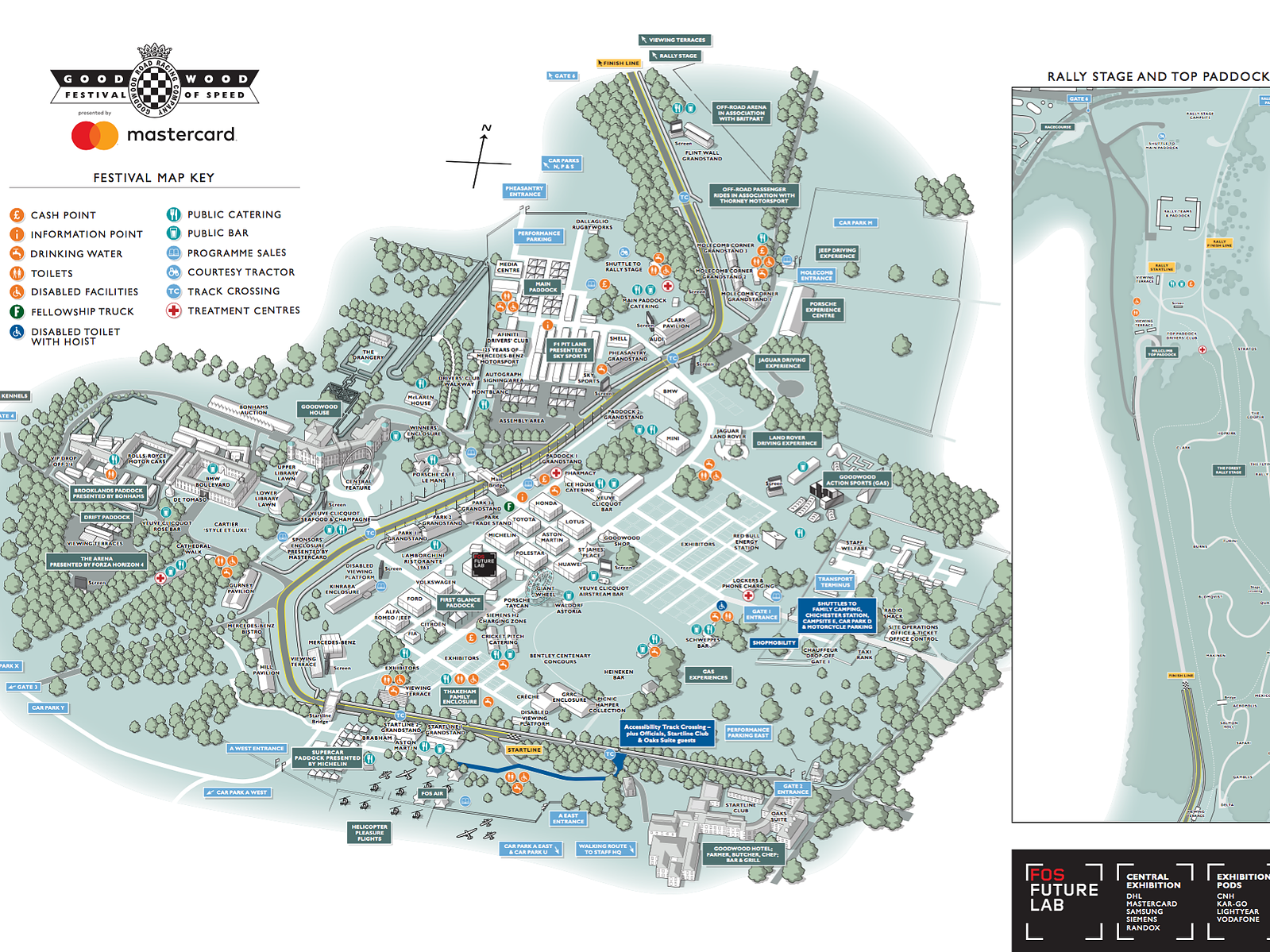 Fos Map Goodwood Festival of Speed Visiting Tips - Harry Elliott Photography