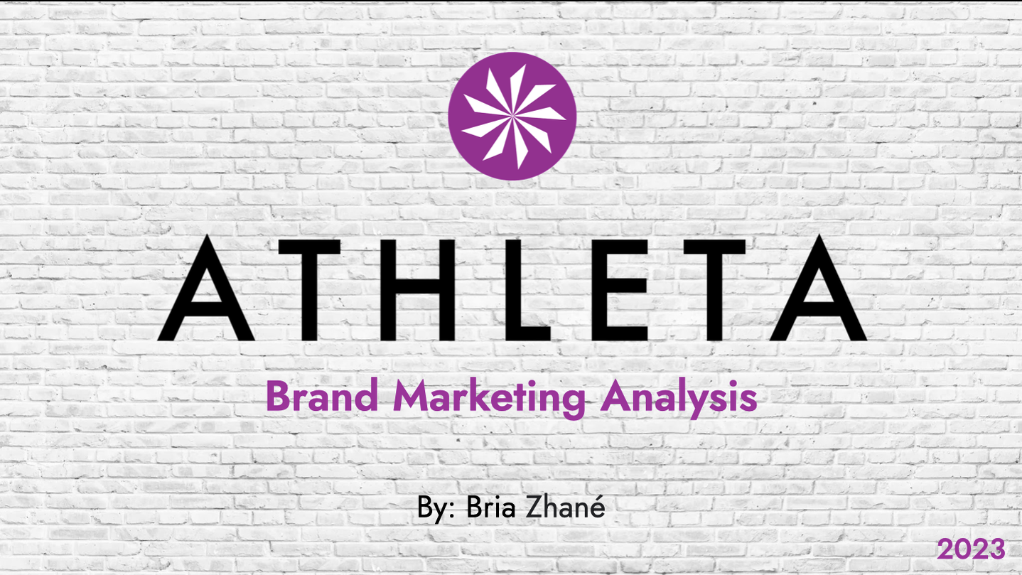 Athleta Brand Marketing Analysis