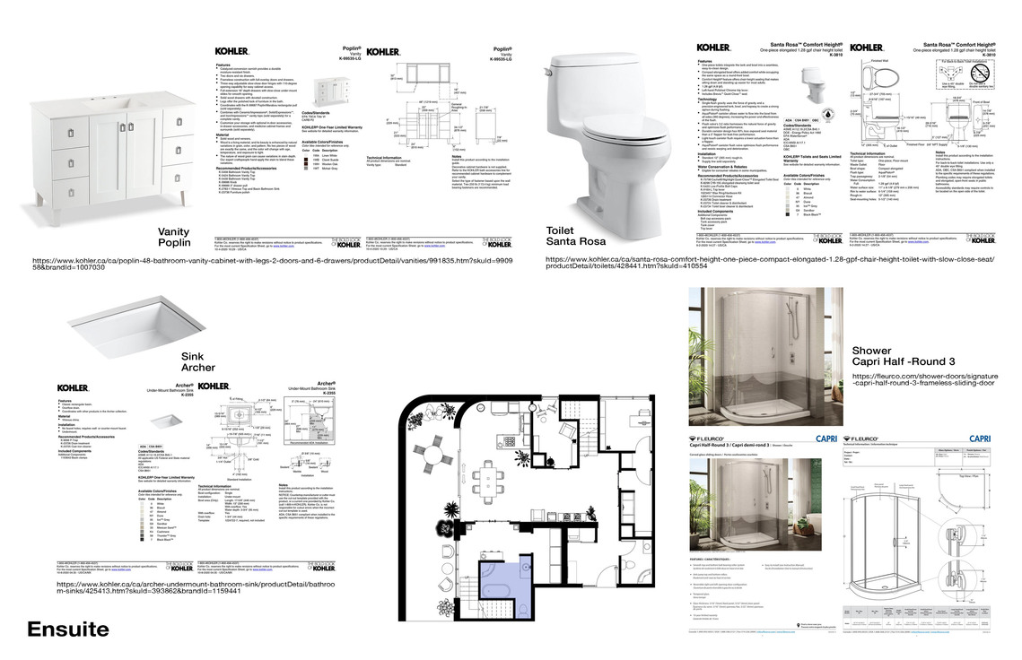 Ensuite Materiality & Finishes