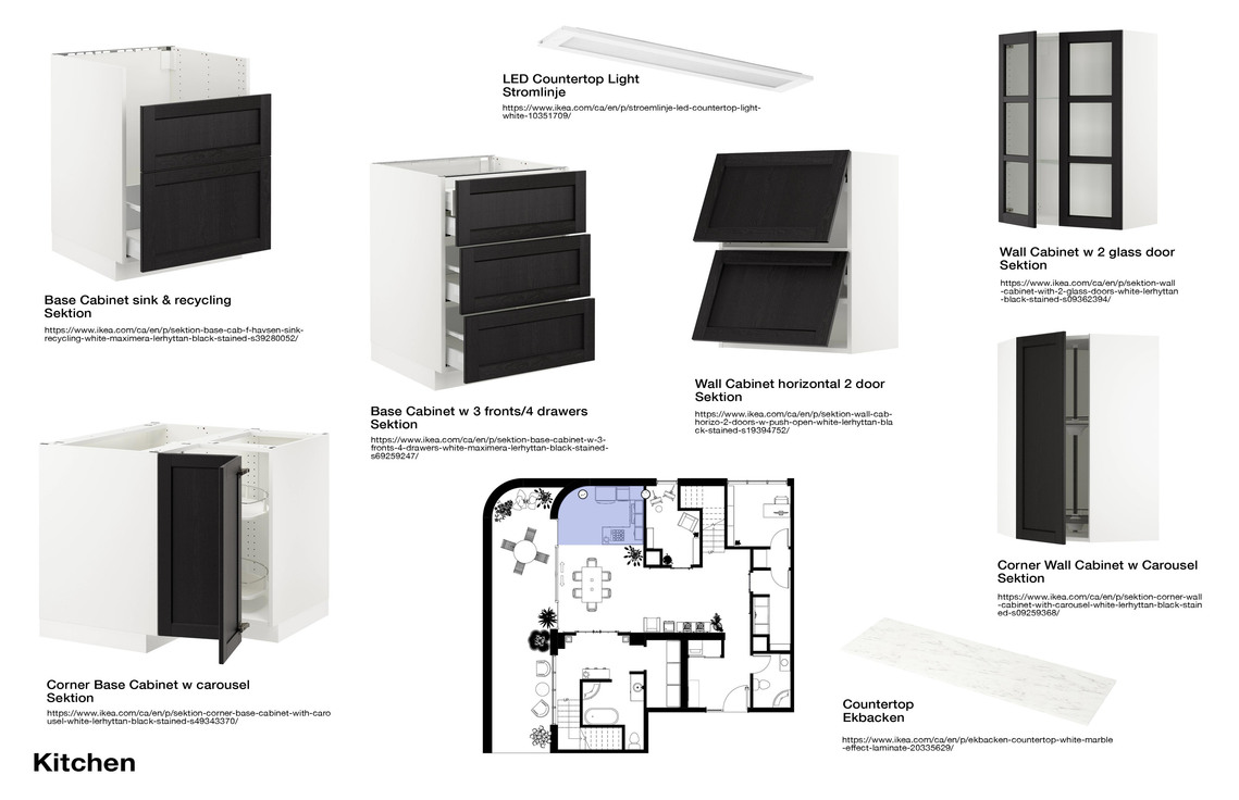 Kitchen Room Materiality & Finishes