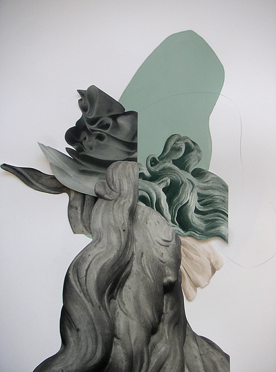 Leigh Wells, collage, portrait, works on paper, art, contemporary art, female artists, San Francisco artist, abstract art, abstraction