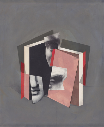 Leigh Wells, collage art, works on paper, art, contemporary art, female artists, San Francisco artist, abstract art, abstraction, illustration, editorial illustration, Harper's Magazine, fiction illustration