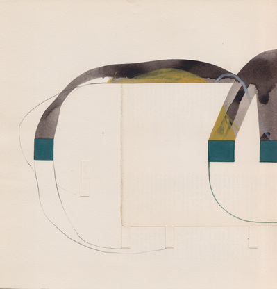 Leigh Wells, collage, drawing, Lacuna, works on paper, art, contemporary art, female artists, San Francisco artist, abstract art, abstraction