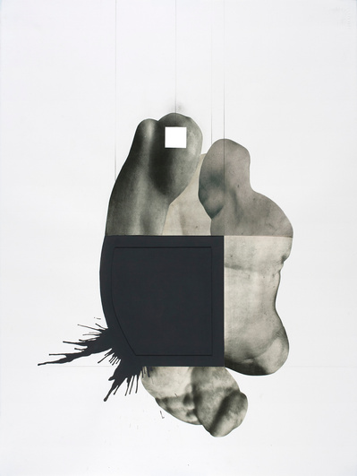 Leigh Wells, collage, figurative art, works on paper, art, contemporary art, female artists, San Francisco artist, abstract art, abstraction, figurative abstraction