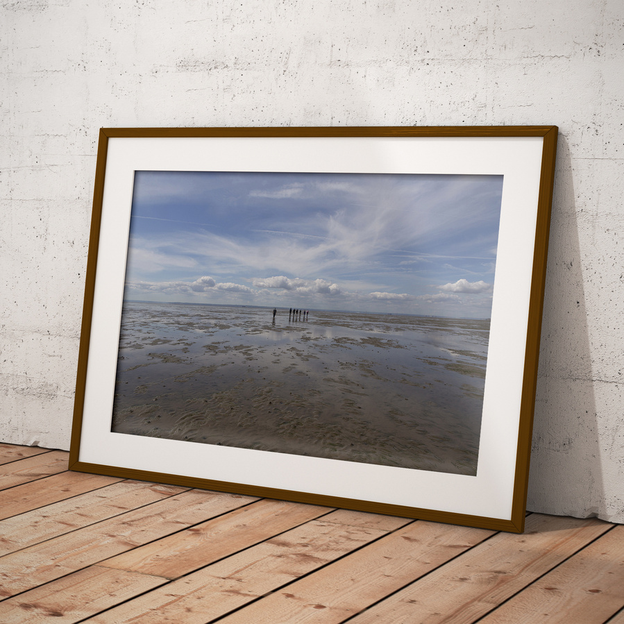 Broomway, Foulness Island, photographic print.