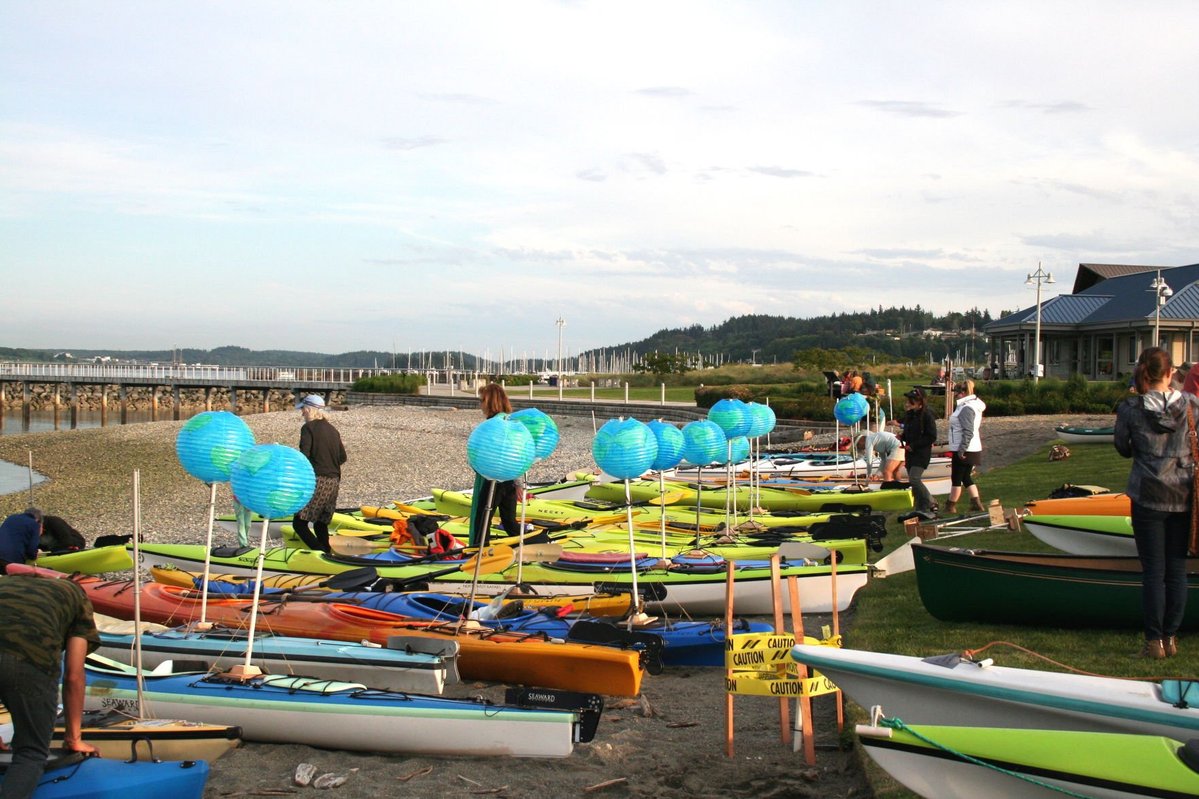 fossil fuel, protest, kayaks, Break Free, Colette Weeks