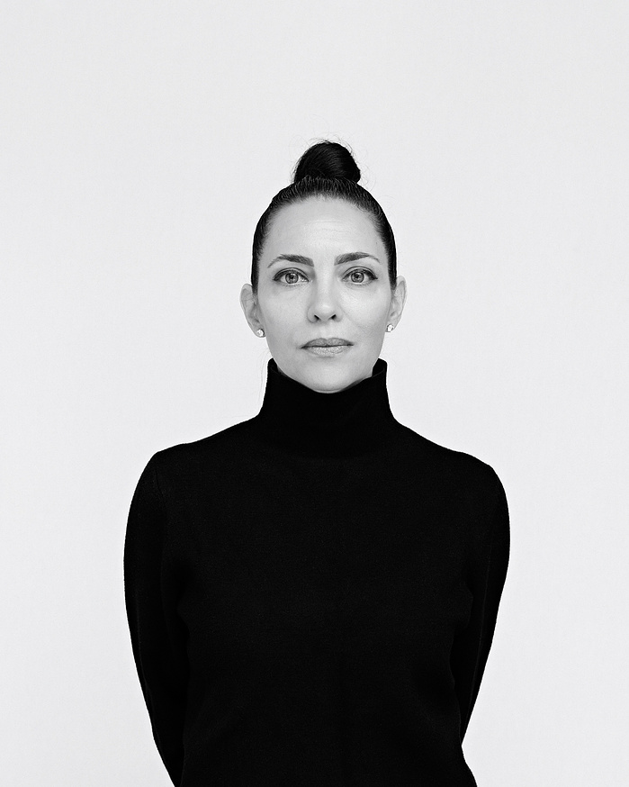 American visual artist Teresita Fernandez shoot at her Brooklyn studio in 2024 for Lehmann Maupin