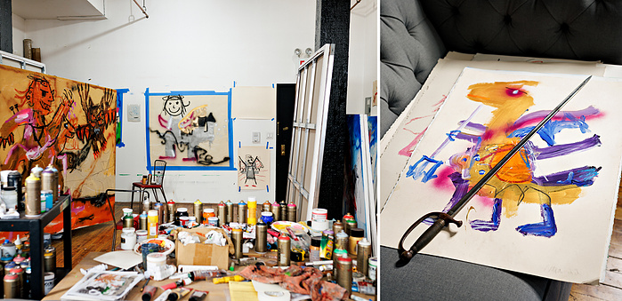American Painter Robert Nava for Pace Gallery, Bushwick, NY. 2022