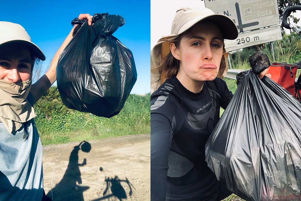 ola mae garbage girl bike photo 