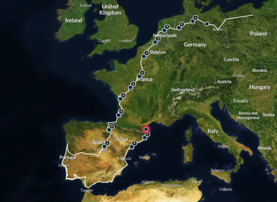 europe tour traveler ola mae 